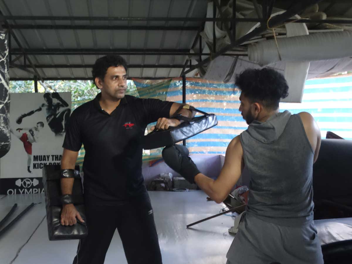 Training at Olympia Fitness Center